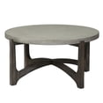 thumbnail image 1 of Cascade Dark Brown Round Cocktail Table, 1 of 6