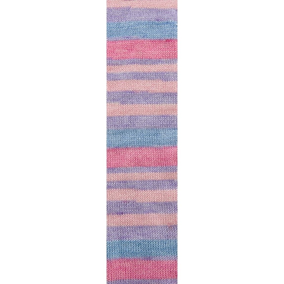 Cascade Yarns, Heritage Prints Sock Yarn / 162 - Confection Stripe Swatch