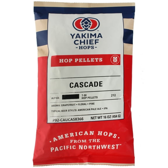 Cascade Hop Pellets for Home Brewing 1 lb (1 Pound)