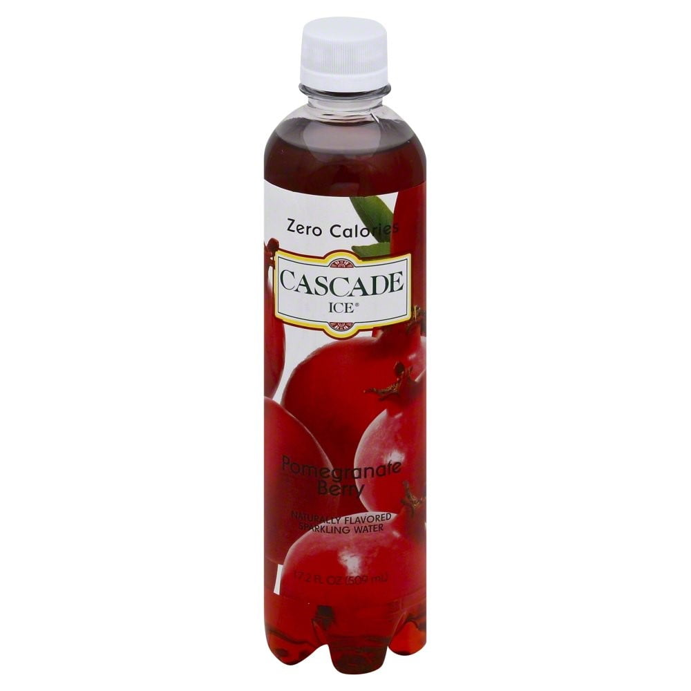 Cascade Ice Sparkling Water, Pomegranate Berry, 17.2 Fl Oz