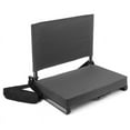 thumbnail image 1 of Cascade Mountain Tech Ultra-Padded Stadium Seat for Bleachers, Grey, 1 of 4