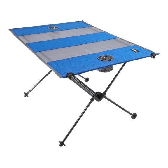 Cascade Mountain Tech Ultralight Large Collapsible Table w/Carry Bag Blue