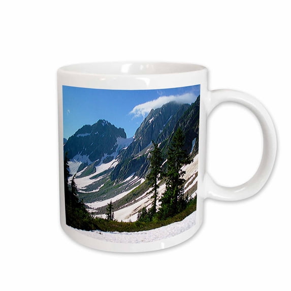 3drose, Cascade Pass - North Cascades National Park, 11oz Mug