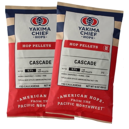 Cascade Pellet Hops 1 lb, bundle of 2