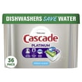 thumbnail image 1 of Cascade Platinum Action Pacs, Dishwasher Detergent, Fresh, 36 Count, 1 of 11
