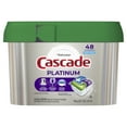 Cascade Platinum ActionPacs Dishwasher Detergent, Fresh Scent, 48 Count