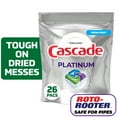 thumbnail image 1 of Cascade Platinum Dishwasher Pods, Dishwasher Detergent Soap Tabs, Fresh, 26 Count, 1 of 10