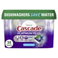 thumbnail image 1 of Cascade Platinum Plus Dishwasher Detergent Pacs, Fresh, 36 Count, 1 of 11
