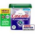 thumbnail image 1 of Cascade Platinum Plus Dishwasher Pods, Fresh, 57 Count, 1 of 11
