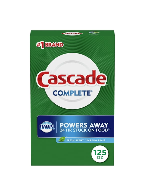 Cascade Dishwasher Detergents in Cascade