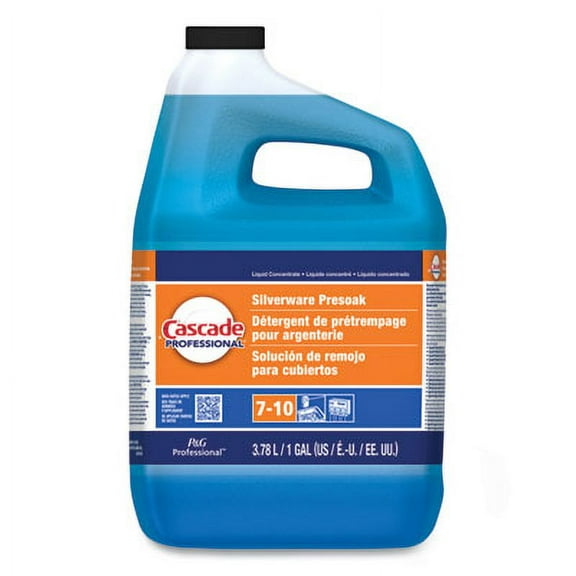 Cascade Professional Silverware Presoak, Mild Citrus, 1 gal, 2/Carton 71188