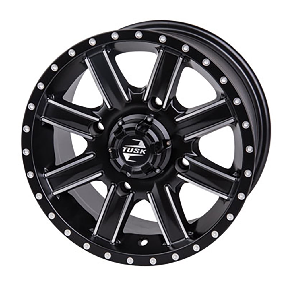 Cascade Wheel 14x7 5.0 + 2.0 Machined/Black 4/156 Compatible With ...