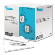 Select 15 in. x 15 in. 1-Ply Dinner Napkins - White (1000-Piece/Carton)