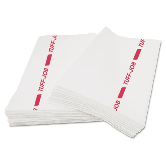 Cascades PRO Tuff-Job S900 Antimicrobial Foodservice Towels, White/Red, 12 x 24, 150/CT