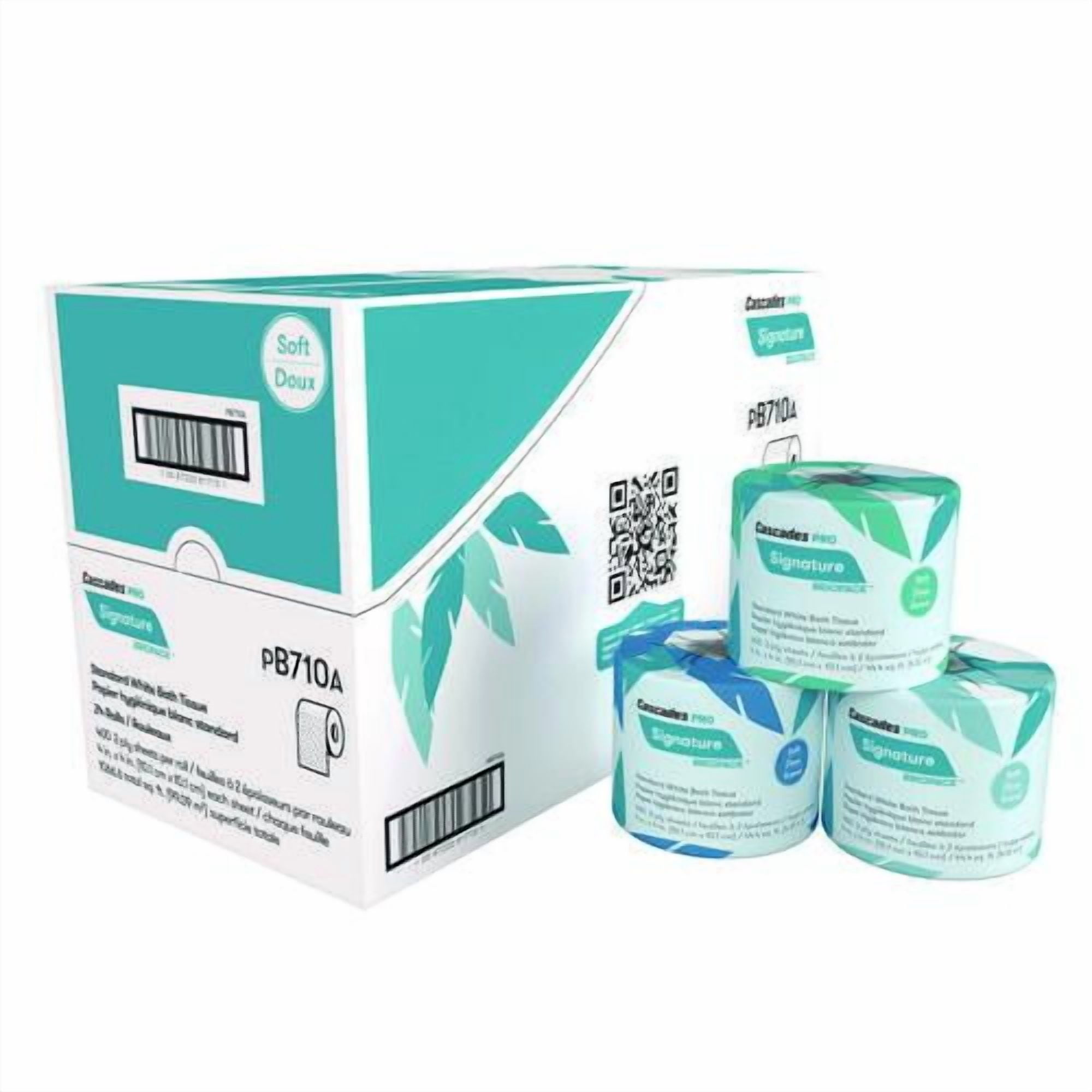 Cascades PRO CSDB710 Toilet Tissue, White - Pack of 24