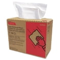 thumbnail image 1 of Cascades Tuff-Job Scrim Reinforced Wipers, 4-Ply, 9.75 x 16.75, White, 150/Box, 6 Box/Carton, Each, 1 of 3