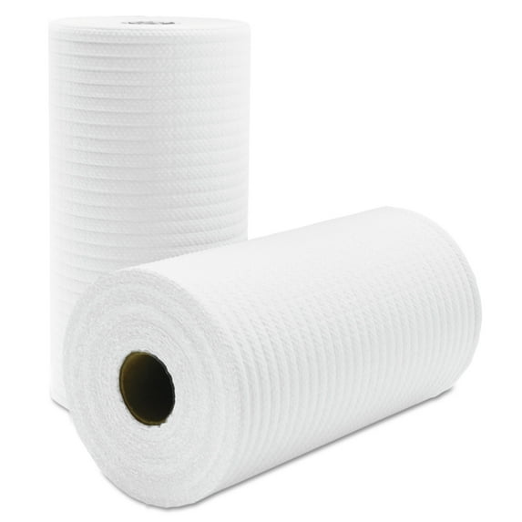 Cascades Tuff-Job Scrim Reinforced Wipers, 9 3/4 x 275 ft, White, 6 Rolls/Carton