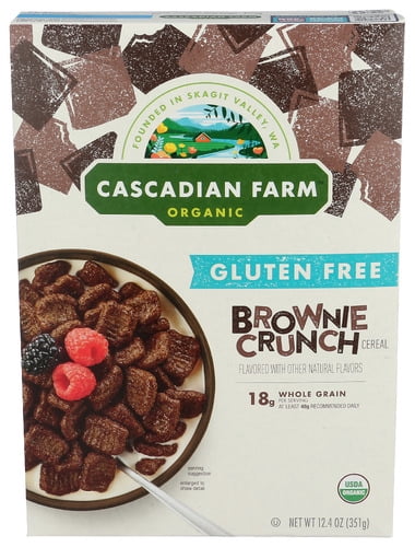 Cascadian Farm Brownie Crunch Cereal 12.4 oz (Pack of 12)