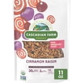 thumbnail image 1 of Cascadian Farm Organic Granola, Cinnamon Raisin Cereal, Resealable Pouch, 11 oz, 1 of 15
