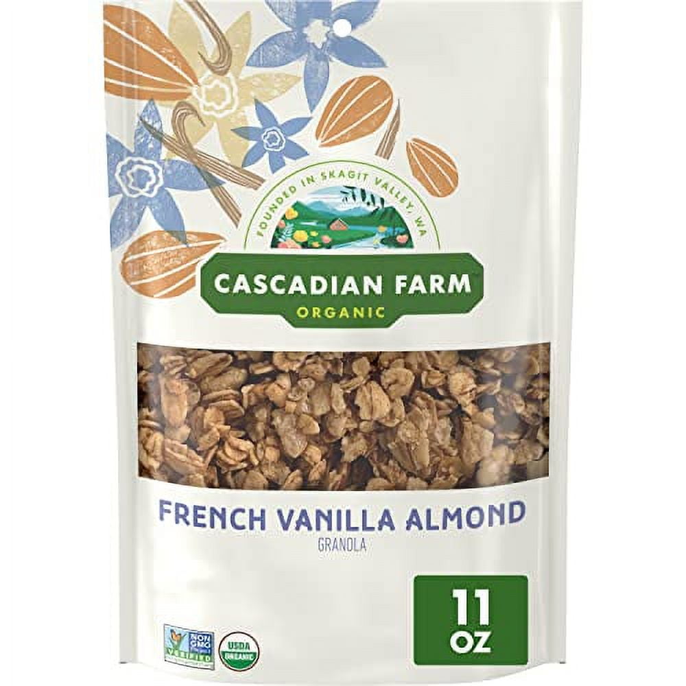 Cascadian Farm Organic Granola, French Vanilla Almond Cereal
