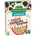 thumbnail image 1 of Cascadian Farm Organic Mini Cookies 'n' Crème, Gluten Free Cereal, Non-GMO, 10.7 oz, 1 of 14
