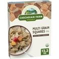 thumbnail image 1 of Cascadian Farm Organic Multigrain IFF17 Squares Cereal, 12.3 OZ, 1 of 3