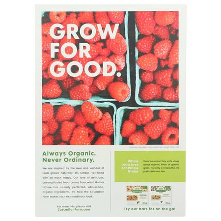 Cascadian Farm Organic Purely Os Cereal, 8.6 Ounce -- 12 per case.
