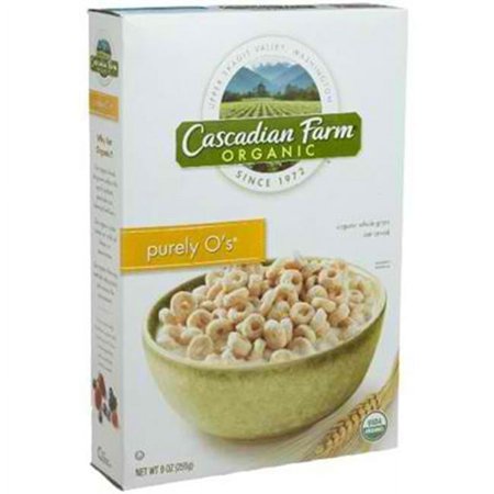Cascadian Farm Purely Os - 12x8.6OZ - Organic Whole Grain Cereal