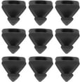 thumbnail image 1 of Cascading Hanger Extender Lightweight Plastic Multifunctional 18 Black Coat Hanger Hooks for Household Closet, 1 of 3