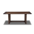 thumbnail image 1 of Grain Wood Furniture Cascais 72" Rectangular Table with Industrial Base in Brown Oak Top and Base, 1 of 6