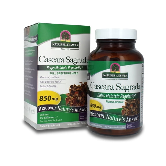 Cascara Sagrada Bark 90 v-caps