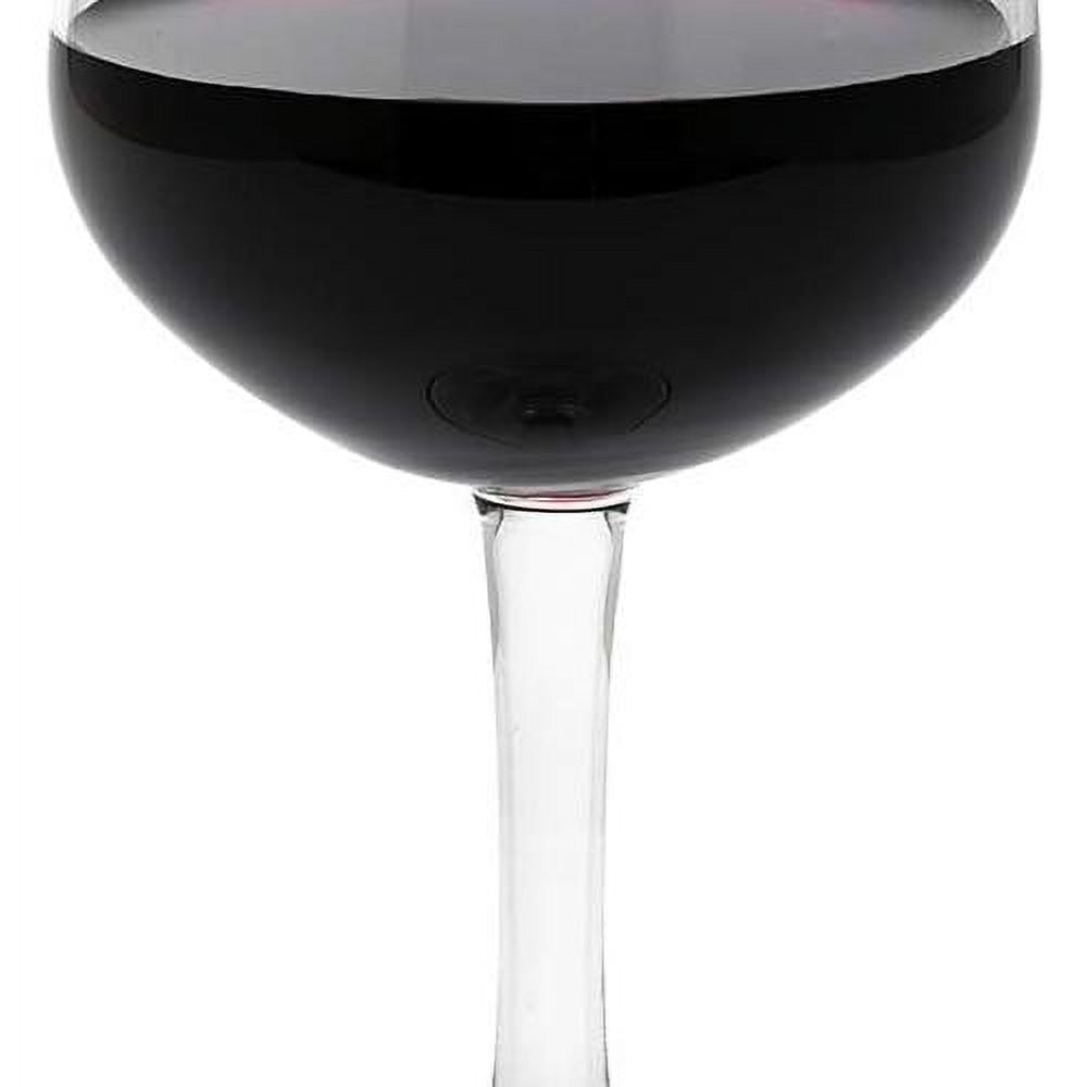 Cascata 13 Ounce Balloon Red Wine Glasses, Set Of 6 Tempered Red Wine