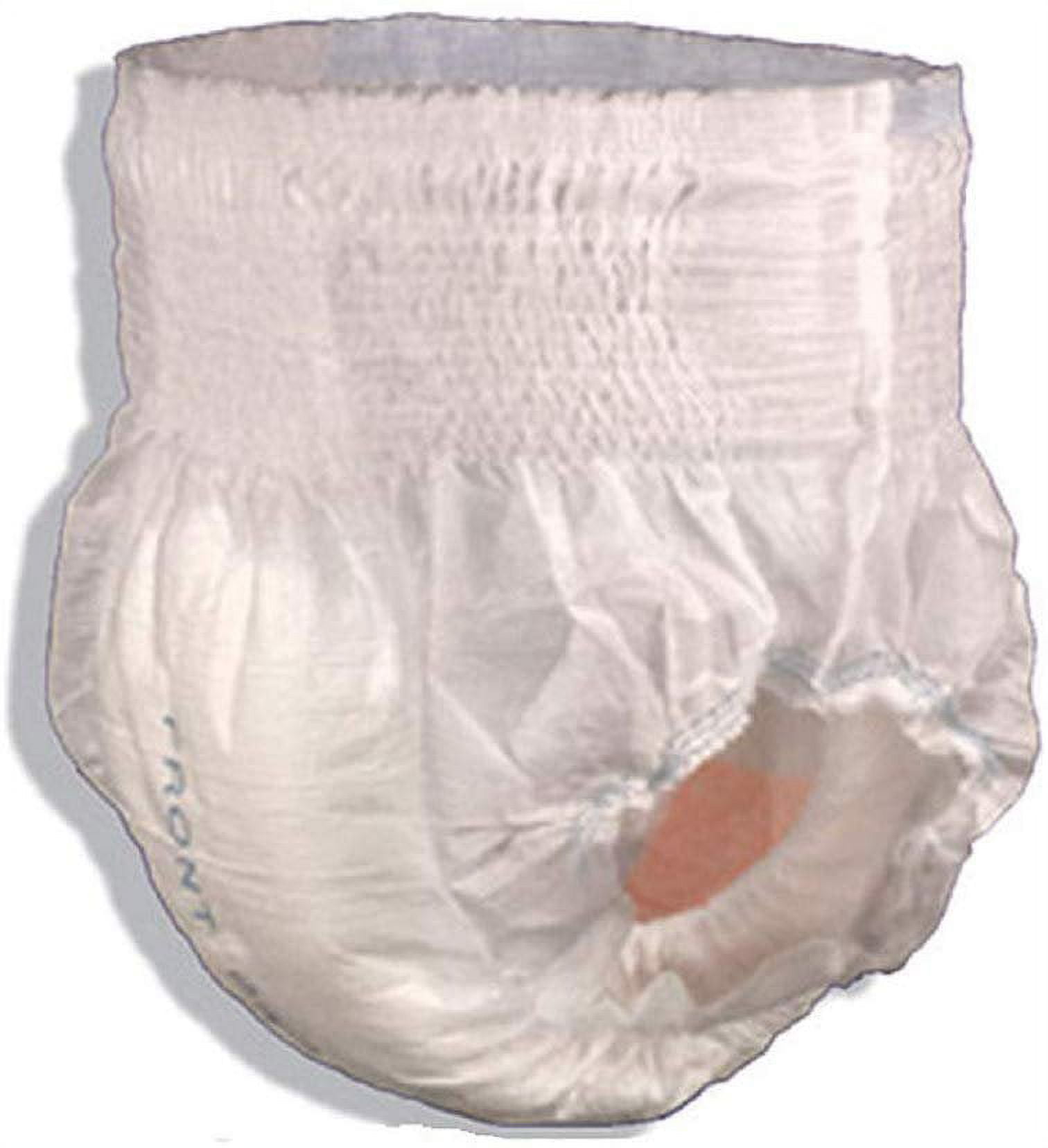 Case of 112 Daytime Disposable Underwear, X Large 48 - 66