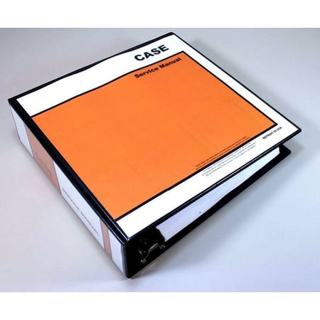 Case 1187 1187B Feller Buncher Service Technical Manual Repair Shop In Binder