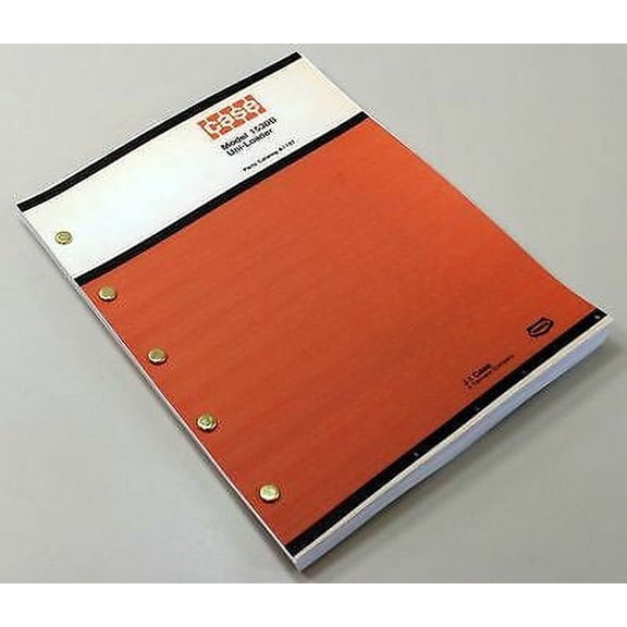 Case 1530B Uni Loader Parts Manual Catalog Skid Steer Assembly Exploded Views