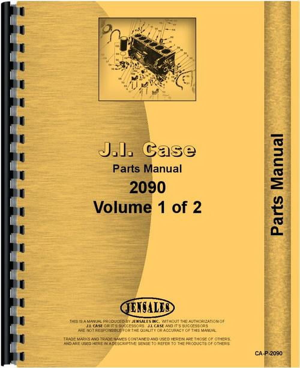 Case 2090 Tractor Parts Manual