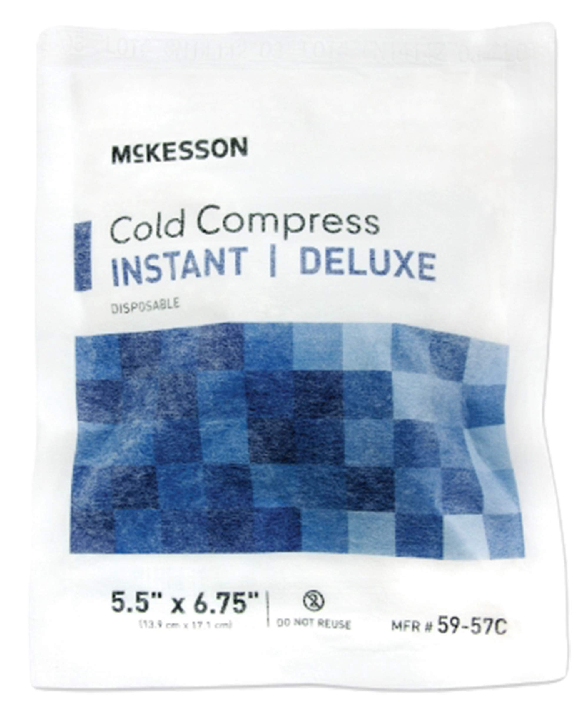 Instant Disposable Cold Packs, Soft Cloth First Aid Compress, 24 Count, 5.5 x 6.75 in