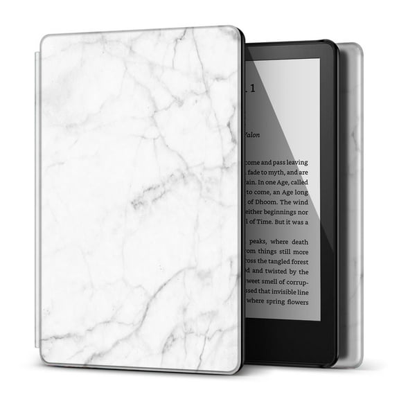 Case for 6" All-New Kindle 2024 & 2022 Release 11th Generation Cover - Slim, Lightweight, Smart, Protective Flip Case with Auto Sleep and Wake for 6-Inch Amazon Kindle E-book Reader, White Marble