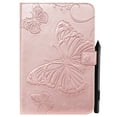 thumbnail image 1 of Case for 6 Inch Kindle Paperwhite 10th 7th 6th 5th Generation,Slim Fit Folio Flip PU Leather Butterfly Embossed Smart Stand Cover Auto Wake/Sleep Shockproof Protection TPU Back Cover, Rosegold, 1 of 1