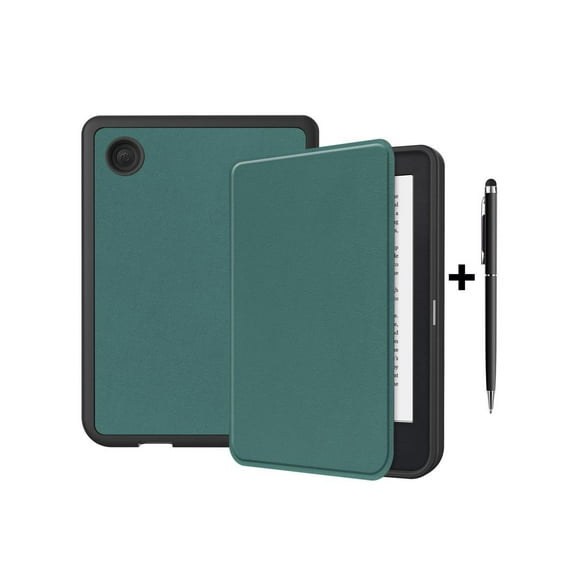 Case for 6 inch Kobo Clara 2E / Tolino Shine 4, 2022 Released, Ultra Slim Lightweight Folio Premium PU Leather Protective Cover with Auto Sleep/Wake Function, 2 in 1 Stylus Pen