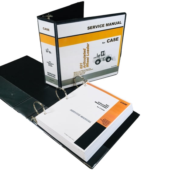 Case 621 Articulated Wheel Loader Service Repair Manual Shop Book Overhaul