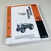 Case 630 Tractor Factory Service Repair Shop Manual Book Technical Overhaul