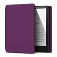 thumbnail image 1 of Case for Kindle Paperwhite 12th Generation 2024 / Kindle Colorsoft Signature Edition - 7" PU Leather Protective Folio Cover for Kindle Paperwhite Kids with Auto Sleep/Wake, Purple, 1 of 7