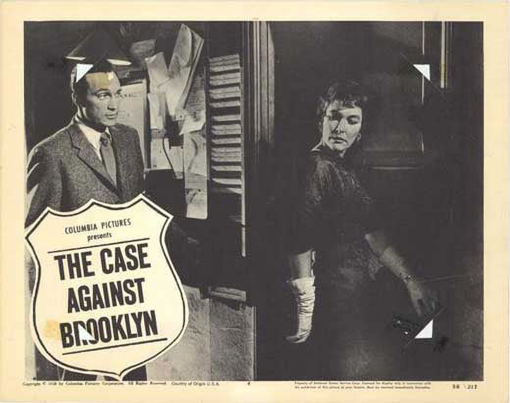 Case Against Brooklyn movie POSTER (Style D) (11" x 14") (1958