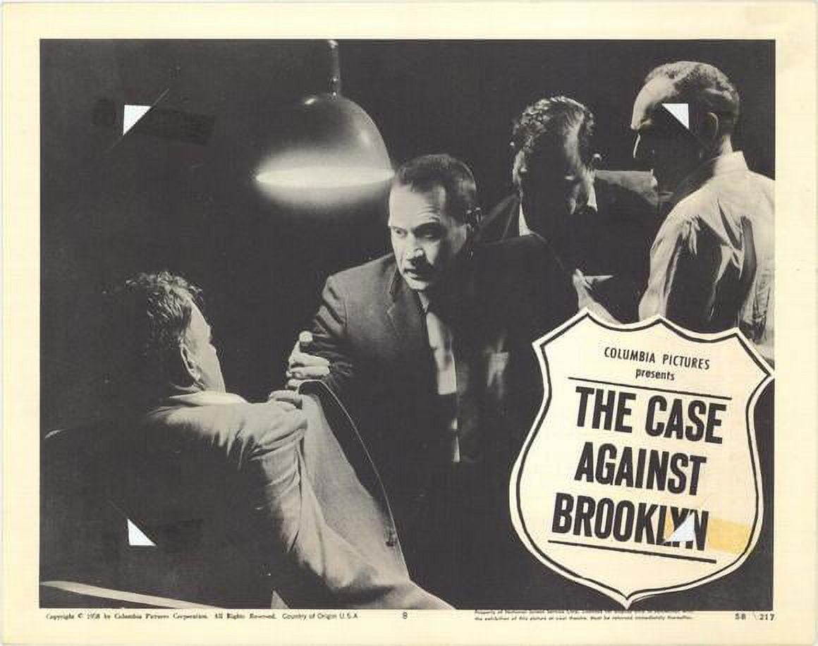 Case Against Brooklyn movie POSTER (Style H) (11" x 14") (1958