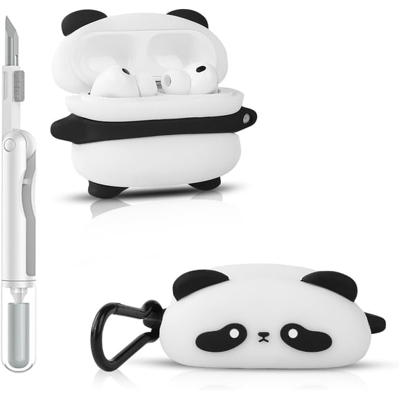 Case for AirPods Pro 3 | for AirPods Pro 3rd Generation 2025 | Silicone Cover | 3D Cartoon Skin Design | with Cleaning Kit | Full Protection | Multicolor Wireless Earbuds Case for Boys Girls