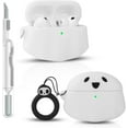 thumbnail image 1 of Case for AirPods Pro 3 | for AirPods Pro 3rd Generation 2025 | Silicone Cover | 3D Cartoon Skin Design | with Cleaning Kit | Full Protection | Multicolor Wireless Earbuds Case for Boys Girls, 1 of 5