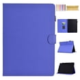 thumbnail image 1 of Case for Amazon Kindle 11th Generation (2022 Release), Carbon Fiber Texture PU Leather Multi-Angle Viewing Stand Shockproof Flip Case with Card Slots Magnetic Clasp, Purple, 1 of 6