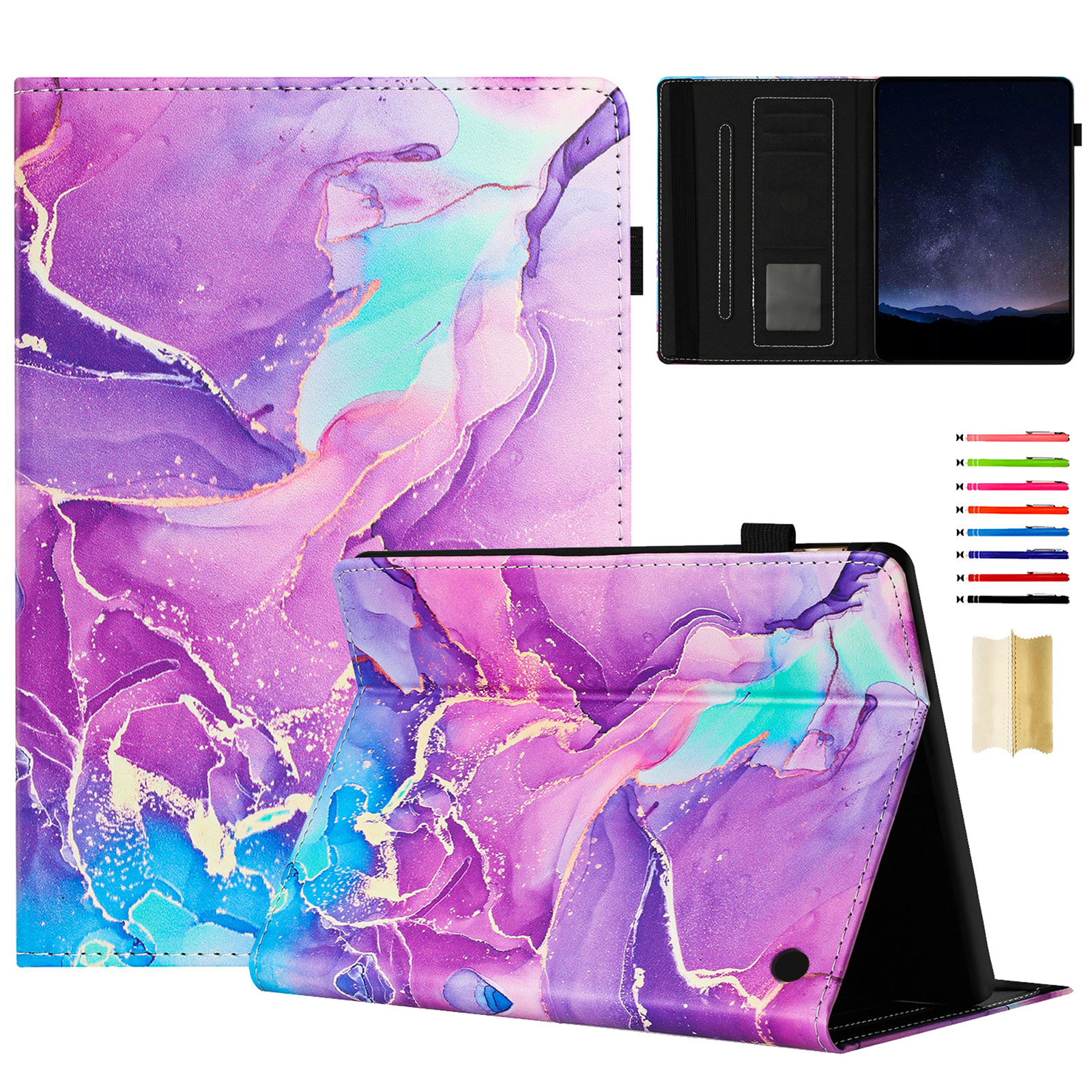 Case for Amazon Kindle Fire HD8 / HD8 Plus 2020/2022/2024 Marble ...
