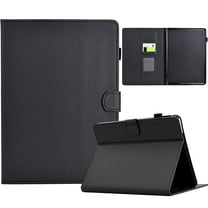 Case for Amazon Kindle Paperwhite 7th Gen 2015/10th Gen 2018, Carbon Fiber Pattern Premium PU Leather Wallet Stand Protective Auto Sleep Wake Cover with Pen Slot for Paperwhite 3/4, Black